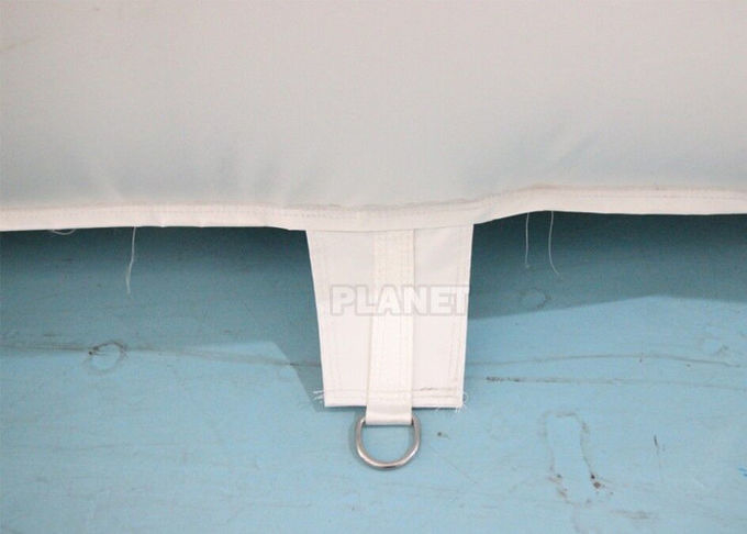 5M Inflatable Commercial White Jumping Bounce House For Rental