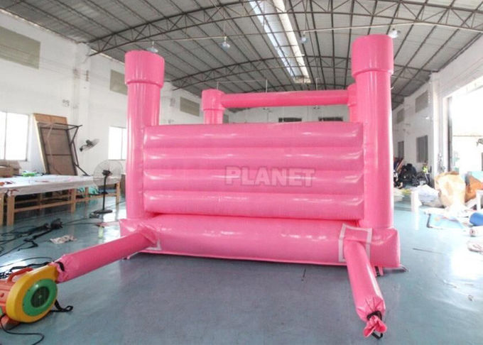 Custom Color Inflatable Wedding Bouncer White Bouncy Castle Inflatable White Castle Bounce House