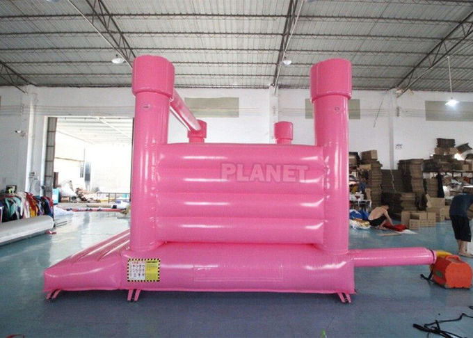 Custom Color Inflatable Wedding Bouncer White Bouncy Castle Inflatable White Castle Bounce House