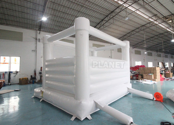 Commercial Inflatable White Bounce House Kids Inflatable Party Jumping Castle Outdoor Inflatable Wedding Bouncer
