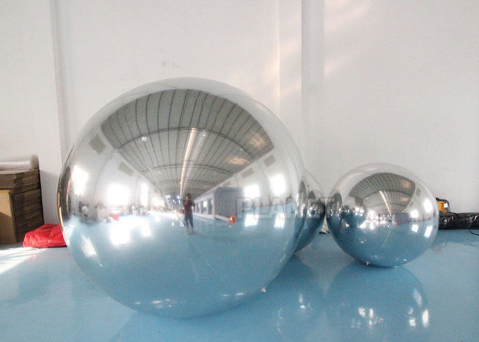 Giant Inflatable Disco Ball  / PVC Inflatable Floating Mirror Ball