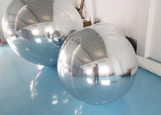 Giant Inflatable Disco Ball  / PVC Inflatable Floating Mirror Ball