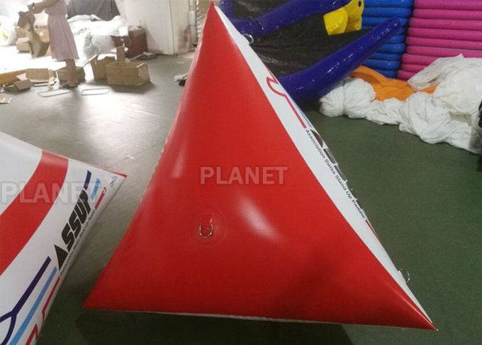 Water Triathlons Inflatable Swimming Buoy For Advertising Lightweight