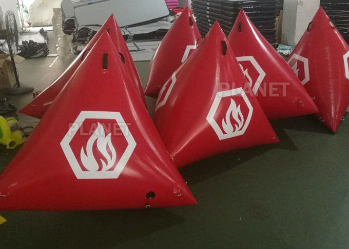 Custom Inflatable Marker Buoy Water Play Equipment EN71 EN14960