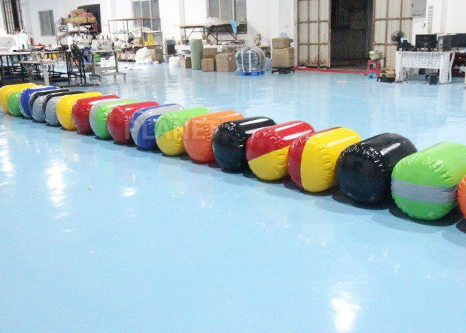 PVC Tarpaulin Water Play Equipment Inflatable Water Buoy For Racing Marks