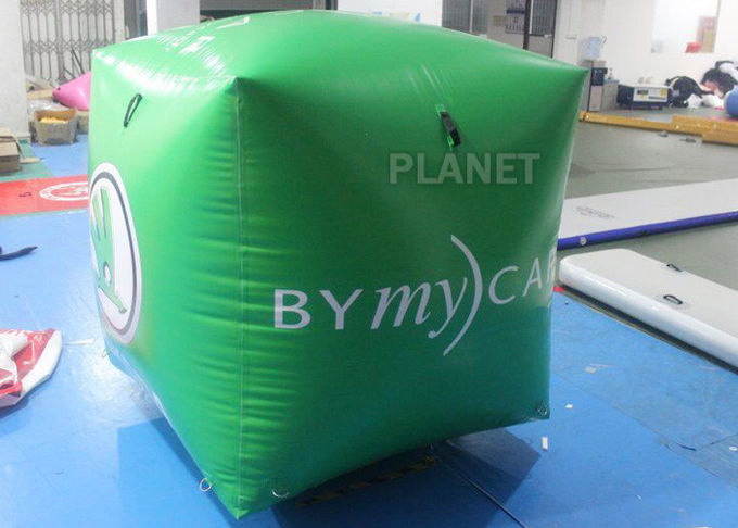 Fire Retardant Inflatable Marker Buoy With Logo Printed , Inflatable Floating Tube