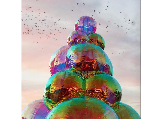 Festival Double Layer PVC Reflective Inflatable Mirror Ball