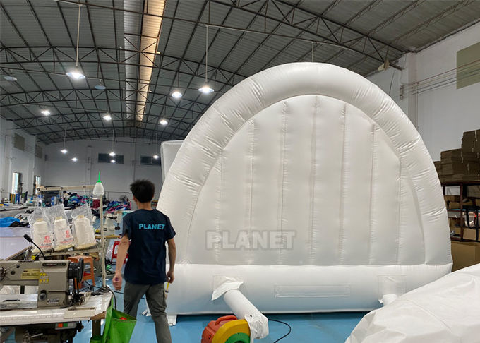 Custom 4*4*3.4M Inflatable Wedding Bouncer For Amusement Park