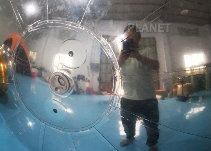Reflective Inflatable Mirror Ball Water Drop Shaped Customized Size