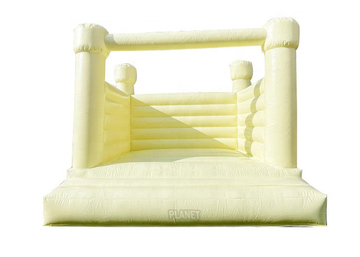 Outdoor Jumping Bouncer Inflatable Wedding Bouncy Castle White Bounce House For Adults And Kids