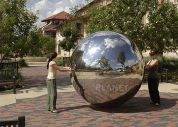 Customized PVC Festival Decoration Inflatable Hanging Mirror Ball/Foil Balloon,Silver Reflective Helium Sphere