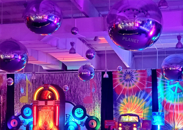 Giant Double Layer Sliver PVC Inflatable Mirror Ball Inflatble Mirror Balloon For Event Decoration