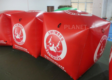 Sealed Air 1.5M Inflatable Marker Buoy For Advertising Red Color