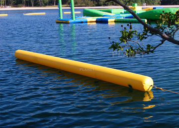 Triathlon Water Games Used Floating Long Tube Inflatable Cylinder Training Buoy For Water Park Racing Marks