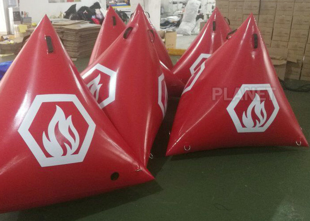 Custom Inflatable Marker Buoy Water Play Equipment EN71 EN14960