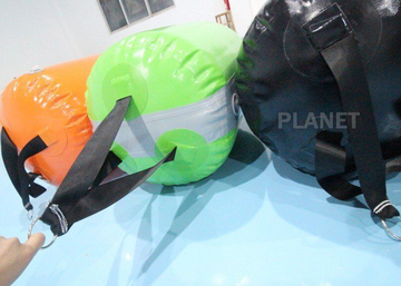 PVC Tarpaulin Water Play Equipment Inflatable Water Buoy For Racing Marks