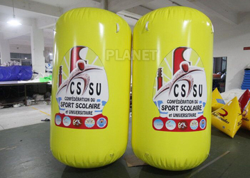 1.17m Diameter 1.9m Height Inflatable Marker Buoy For Water Games