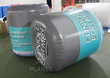 Custom Logo Inflatable Life Buoy With D Rings Water Play Equipment