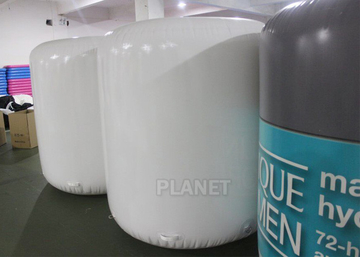Custom Logo Inflatable Life Buoy With D Rings Water Play Equipment