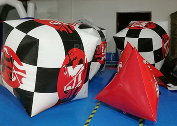 2 Meter Water Marine Marker Buoys Inflatable Cube Buoys OEM Service
