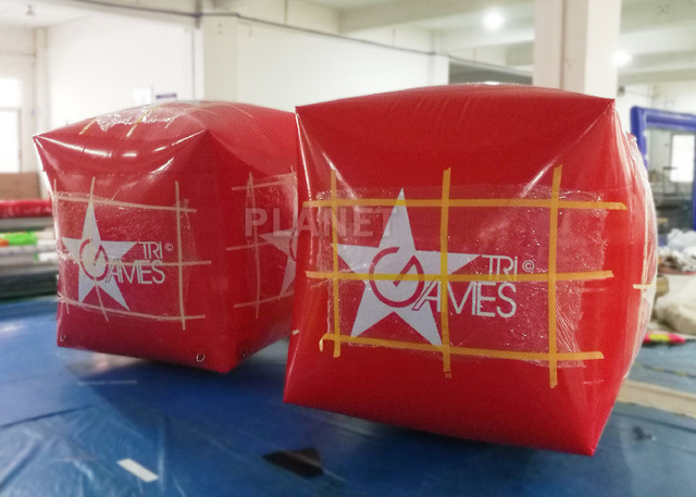 Square Inflatable Marker Buoy , Floating Marker Buoys Apply To Ocean