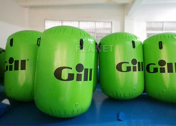 Cylinder Inflatable Marker Buoy Easy Inflate And Deflate For Water Sports