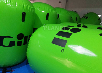 Cylinder Inflatable Marker Buoy Easy Inflate And Deflate For Water Sports