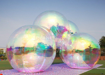 Commercial PVC Dazzle Alien Inflatable Balloon LED Lighting