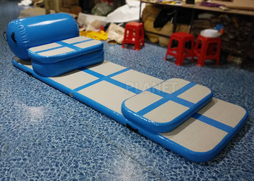 Portable Inflatable Air Track , Customized Air Tumble Track For Home